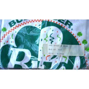 Vintage Budweiser St Patrick's Day 1994 T Shirt Size XL Screen Stars NOS Deadsto